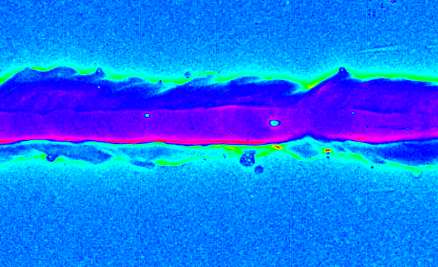 Industrial Digital Radiography Image Enhancement and Processing Tools (pseudocoloring)